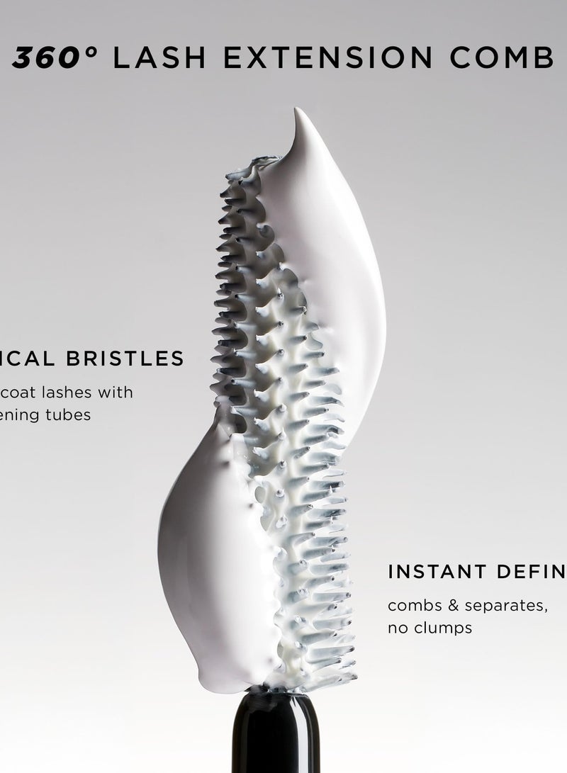 siimunana Lengthening & Tubing Mascara – Jet Black, 8 mL | Smudge-Proof Tubing Formula, Extreme Length & Definition, Lightweight Long-Wear - Image 2